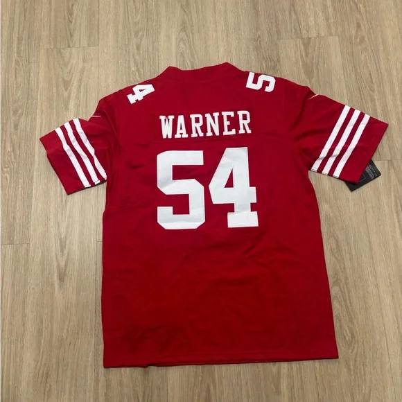 NFL Red and White 49ers Fred Warner - Picture 3 of 4